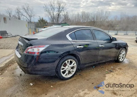 2012 Nissan Maxima S z USA, uszkodzony, nr VIN 1N4AA5AP2CC835939